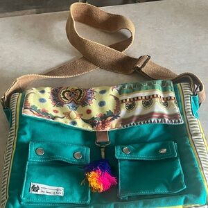 Colorful Women's Bag with Adjustable Strap
